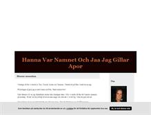 Tablet Screenshot of hanniil.blogg.se