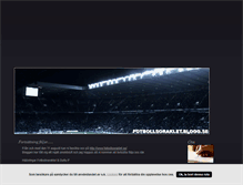 Tablet Screenshot of fotbollsoraklet.blogg.se