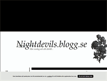 Tablet Screenshot of nightdevils.blogg.se