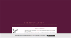 Desktop Screenshot of bokbloggao.blogg.se