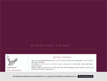 Tablet Screenshot of bokbloggao.blogg.se
