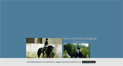 Desktop Screenshot of mjmfoto.blogg.se