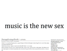 Tablet Screenshot of musikmusikmusik.blogg.se