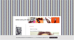 Desktop Screenshot of emmasbloogg.blogg.se