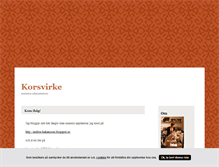 Tablet Screenshot of korsvirke.blogg.se