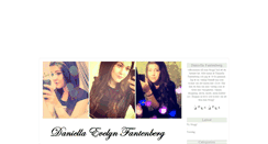 Desktop Screenshot of daniellafantenberg.blogg.se