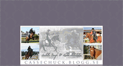 Desktop Screenshot of cassechuck.blogg.se
