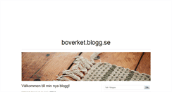Desktop Screenshot of boverket.blogg.se