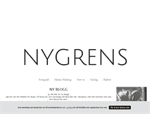 Tablet Screenshot of nygrenis.blogg.se