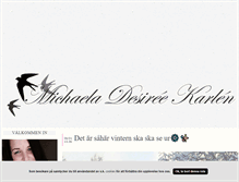 Tablet Screenshot of michaeladesiree.blogg.se