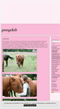 Mobile Screenshot of ponyclub.blogg.se