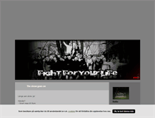 Tablet Screenshot of fightforyourlife.blogg.se
