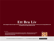 Tablet Screenshot of ettbraliv.blogg.se