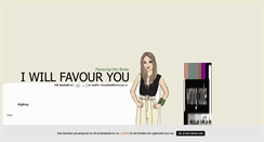 Desktop Screenshot of iwillfavouryou.blogg.se
