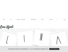 Tablet Screenshot of linahjort.blogg.se