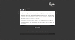 Desktop Screenshot of nina.blogg.se