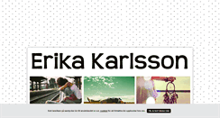 Desktop Screenshot of erikakarlssonss.blogg.se