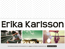 Tablet Screenshot of erikakarlssonss.blogg.se