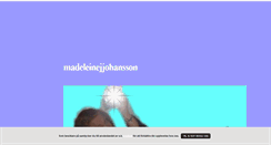 Desktop Screenshot of madeleinejjohansson.blogg.se
