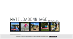 Desktop Screenshot of matildabennhage.blogg.se
