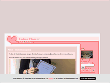 Tablet Screenshot of lotusflower.blogg.se