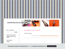 Tablet Screenshot of idafannialina.blogg.se