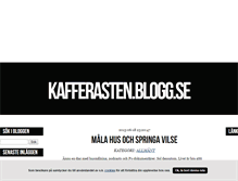 Tablet Screenshot of kafferasten.blogg.se