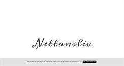 Desktop Screenshot of nettansliv.blogg.se