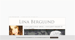 Desktop Screenshot of linaberglunds.blogg.se