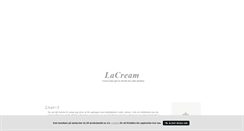 Desktop Screenshot of lacream.blogg.se