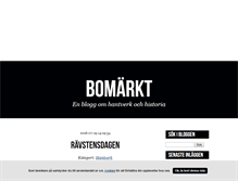 Tablet Screenshot of bomaerkt.blogg.se