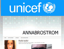 Tablet Screenshot of annabrostrom.blogg.se