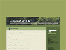 Tablet Screenshot of betasexan.blogg.se