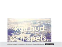 Tablet Screenshot of kallhudochspets.blogg.se