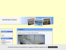 Tablet Screenshot of hansenbloggen.blogg.se