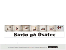 Tablet Screenshot of karinpaosater.blogg.se