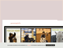 Tablet Screenshot of ponnygirls.blogg.se