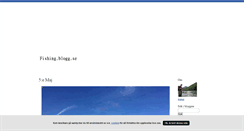 Desktop Screenshot of fishing.blogg.se