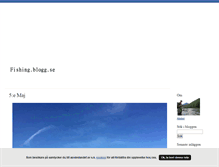 Tablet Screenshot of fishing.blogg.se