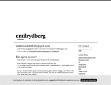 Tablet Screenshot of emilrydberg.blogg.se
