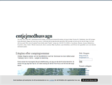 Tablet Screenshot of entjejmedhusvagn.blogg.se