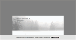 Desktop Screenshot of pernillahaggglund.blogg.se
