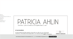 Desktop Screenshot of patriciaahlins.blogg.se