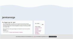 Desktop Screenshot of jannicenorge.blogg.se