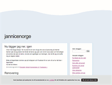 Tablet Screenshot of jannicenorge.blogg.se