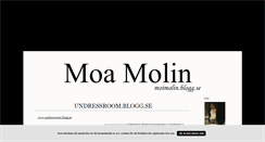 Desktop Screenshot of moimolin.blogg.se