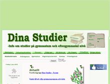 Tablet Screenshot of dinastudier.blogg.se