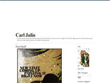 Tablet Screenshot of carljulin.blogg.se