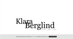 Desktop Screenshot of klaras.blogg.se