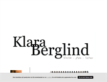 Tablet Screenshot of klaras.blogg.se